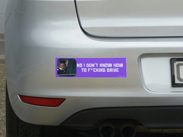 Unlicensed Chaos Sticker – “I Think You Should Leave” Edition