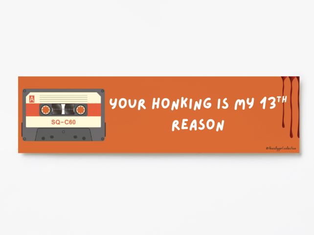 Final Straw Sticker – Honk-Induced Breakdown Edition
