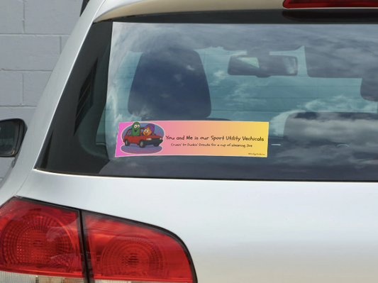 God Made You Special SUV Sticker – VeggieTales Inspired Edition