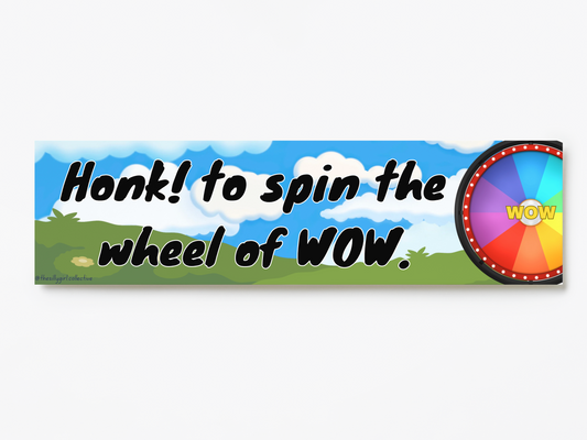 Interative Webkinz inspired Emotional Roulette Sticker – WOW Edition
