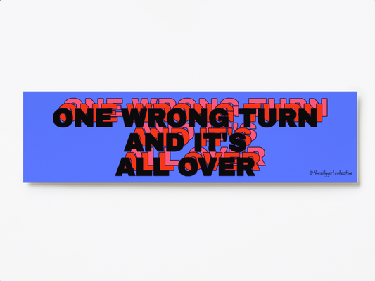 Roadside Drama Sticker – Edge of the Cliff Edition