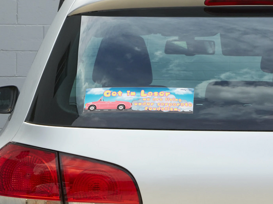 Dystopian Mean Girls Inspired Sticker – Late Stage Capitalism Cruise Edition