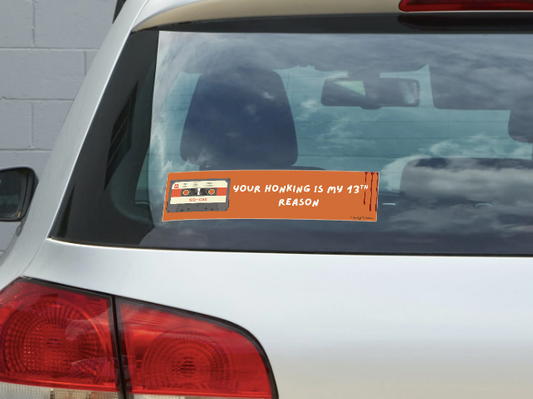 Final Straw Sticker – Honk-Induced Breakdown Edition